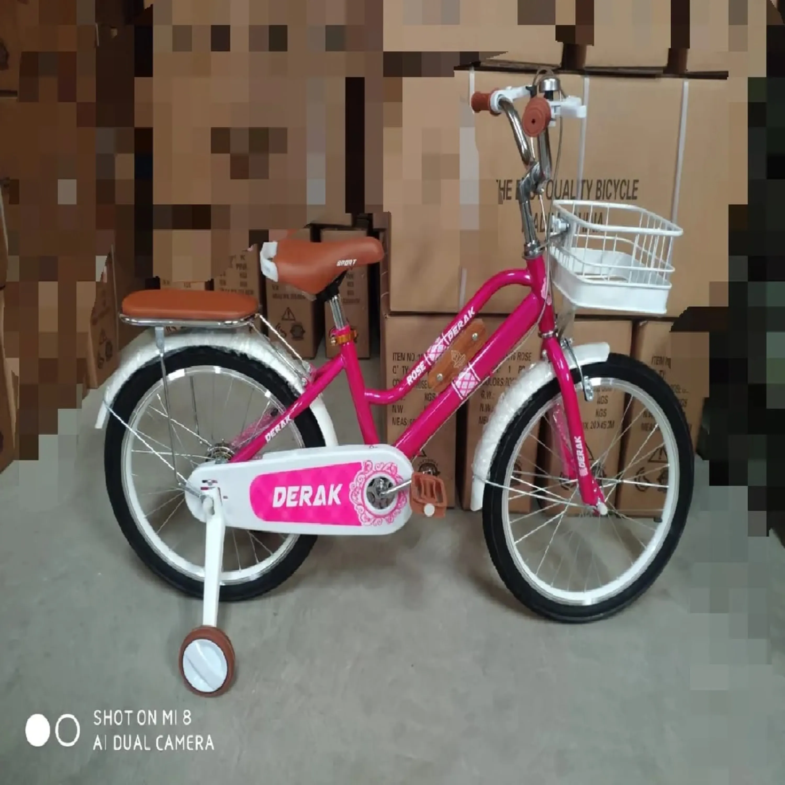 دوچرخه دخترانه دراک سایز 20 دوچرخه دخترانه دراک سایز 20